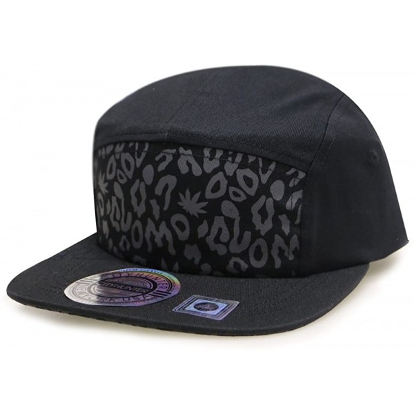 Baseball Caps Mexcian Patterned 5 Panel Hats - Black - CR11YA0JXYL $10.95