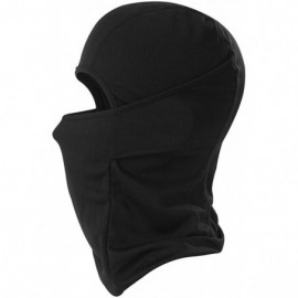 Balaclavas Balaclava Face Mask Adjustable Windproof UV Protection Hood - Black - C717AAYIX8M $12.20