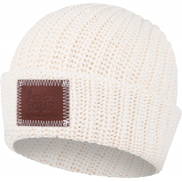 Skullies & Beanies Cuffed Beanie - White Speckled - CX18YT04D3A $33.66