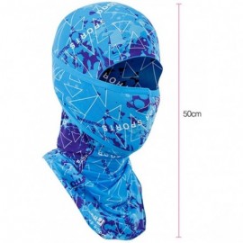 Balaclavas Outdoor Cooling Balaclava Full Face Mask Neck Gaiter Bandana Motorcycle- Hiking- Fishing - Dot-military - C218DXL0...