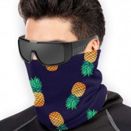 Balaclavas Neck Gaiter Headwear Face Sun Mask Magic Scarf Bandana Balaclava - Pineapple Pattern - CB1979MXYA3 $12.52