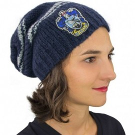 Skullies & Beanies Harry Potter Beanie Hat Knit Cap - Official - Slouchy Ravenclaw (Adult) - CP1875E0IIW $14.92