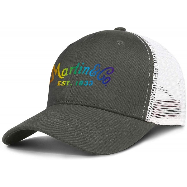 Baseball Caps Men and Women Baseball Cap C. F. Martin Guitar Gay Pride Rainbow Basketball Fitted Caps Fashion Graphic Hats - ...