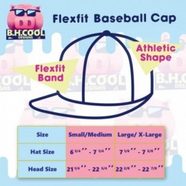 Baseball Caps Custom Embroidered Flexfit 6277 Baseball Hat - Personalized - Your Text Here - Red - CJ18C88Q8D4 $23.21