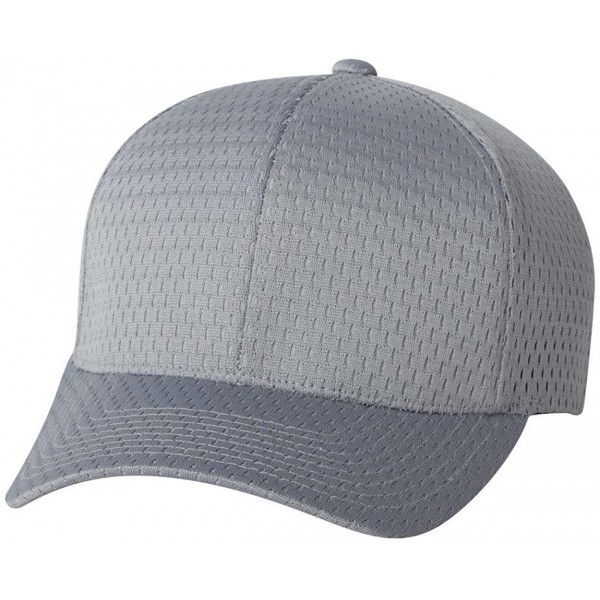 Baseball Caps Athletic Mesh Cap - Silver - CK11BN2QNLL $8.30